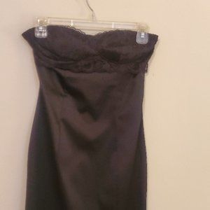 Twenty one strapless lace silky dress
